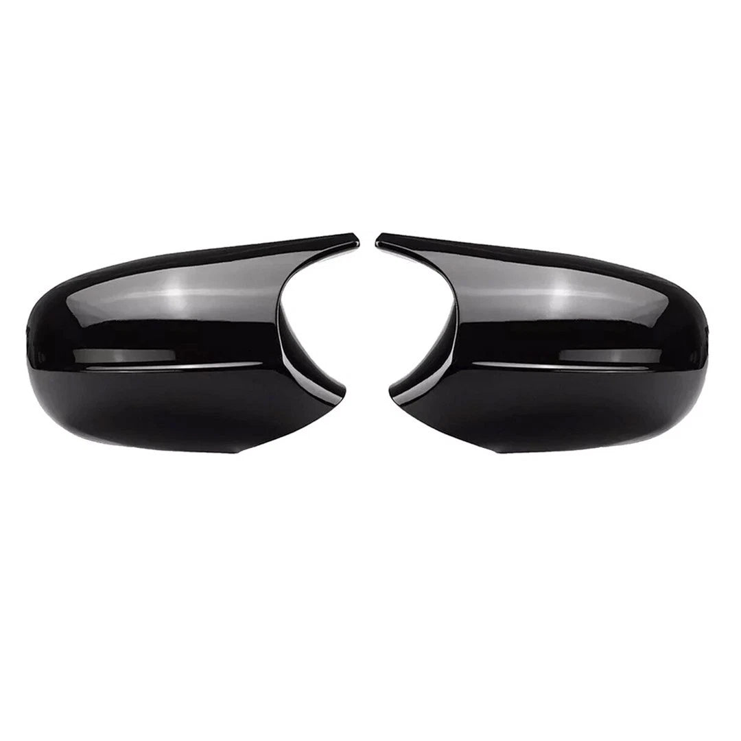 2X MIRROR CAP COVER GLOSS FOR BMW E81 E82 E87 E90 E91 E92 E93 PRE LCI M3 STYLE